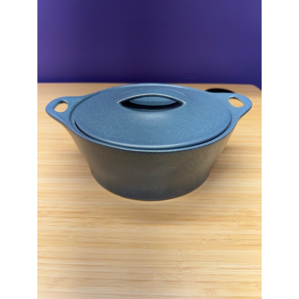 CorningWare Creations‎ Blue Stoneware 2.5 Qt Covered Casserole Dish Lid